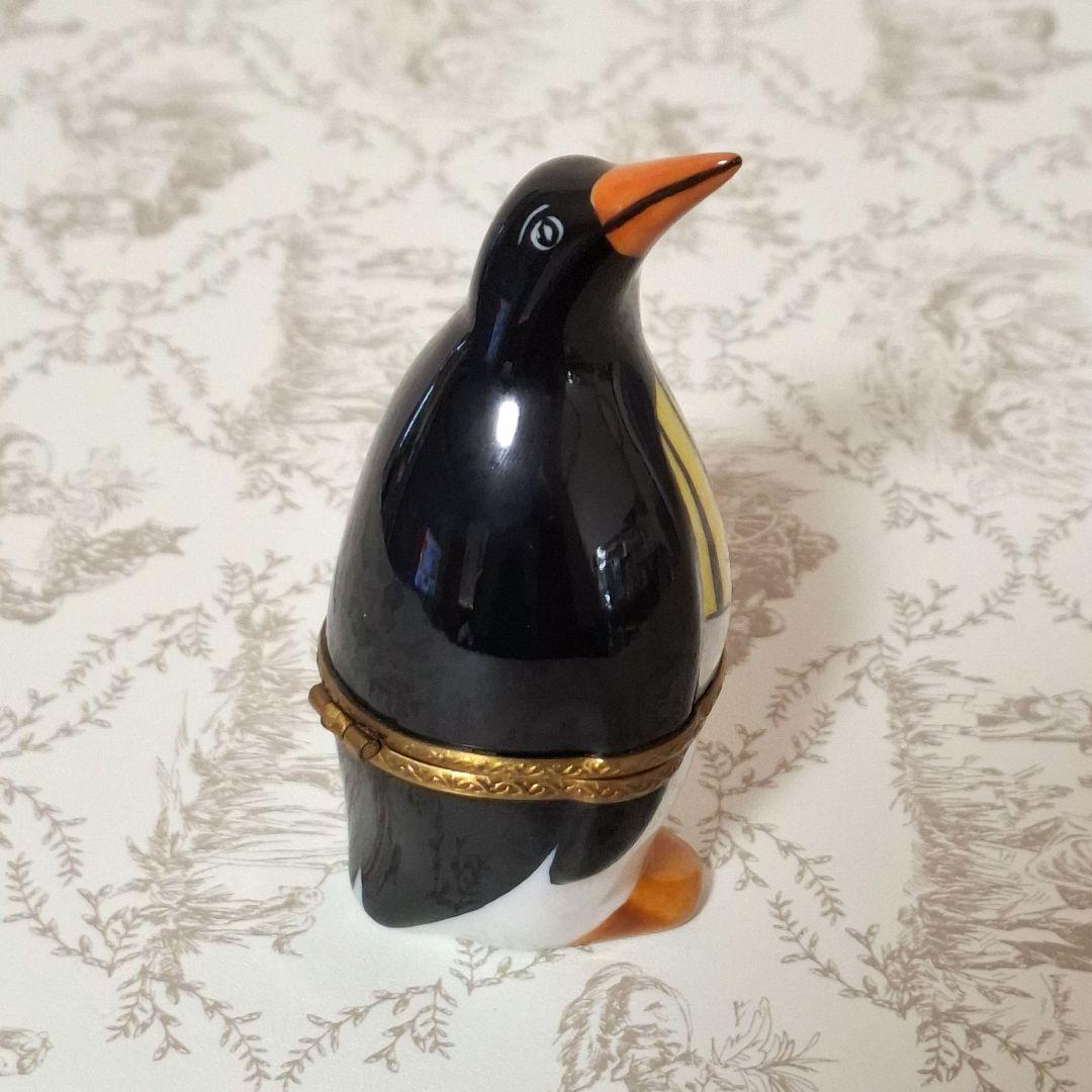 ★愛くるしい★ペンギン リモージュボックス