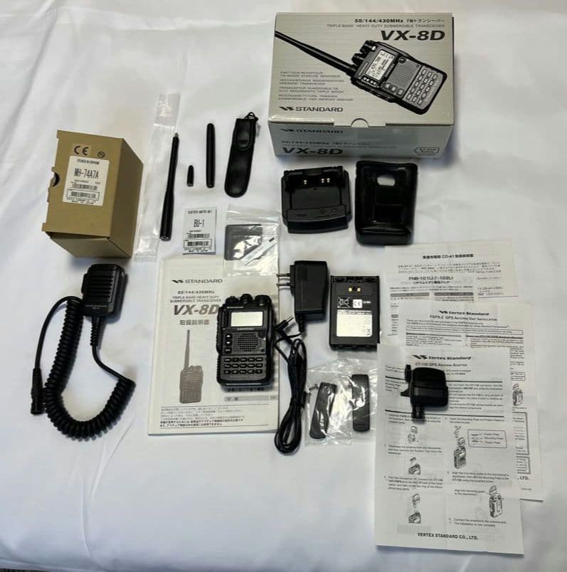S*a様 VX-8D STANDARD 50/144/430M Hz対応GPSハ
