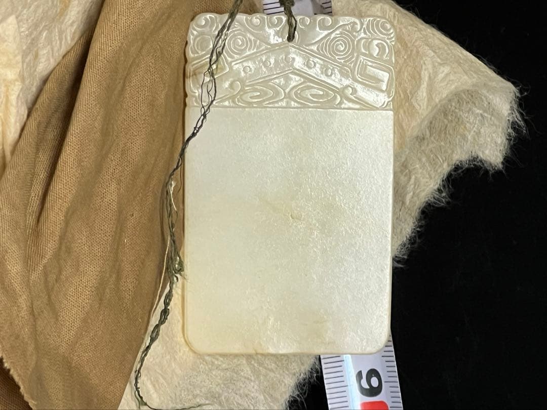 極上 白玉牌 重さ：28g. BL2--055