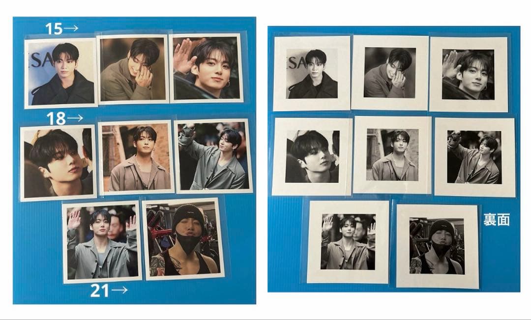 BTS Jungkook アクリルフォトアルバムキーホルダー