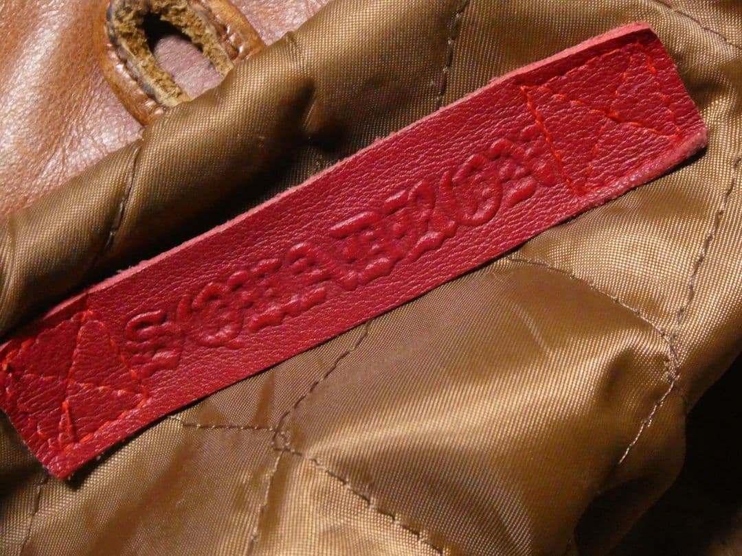 ステアハイド＆TALON！1970年代レプリカ！SQUADRONシングルレザー