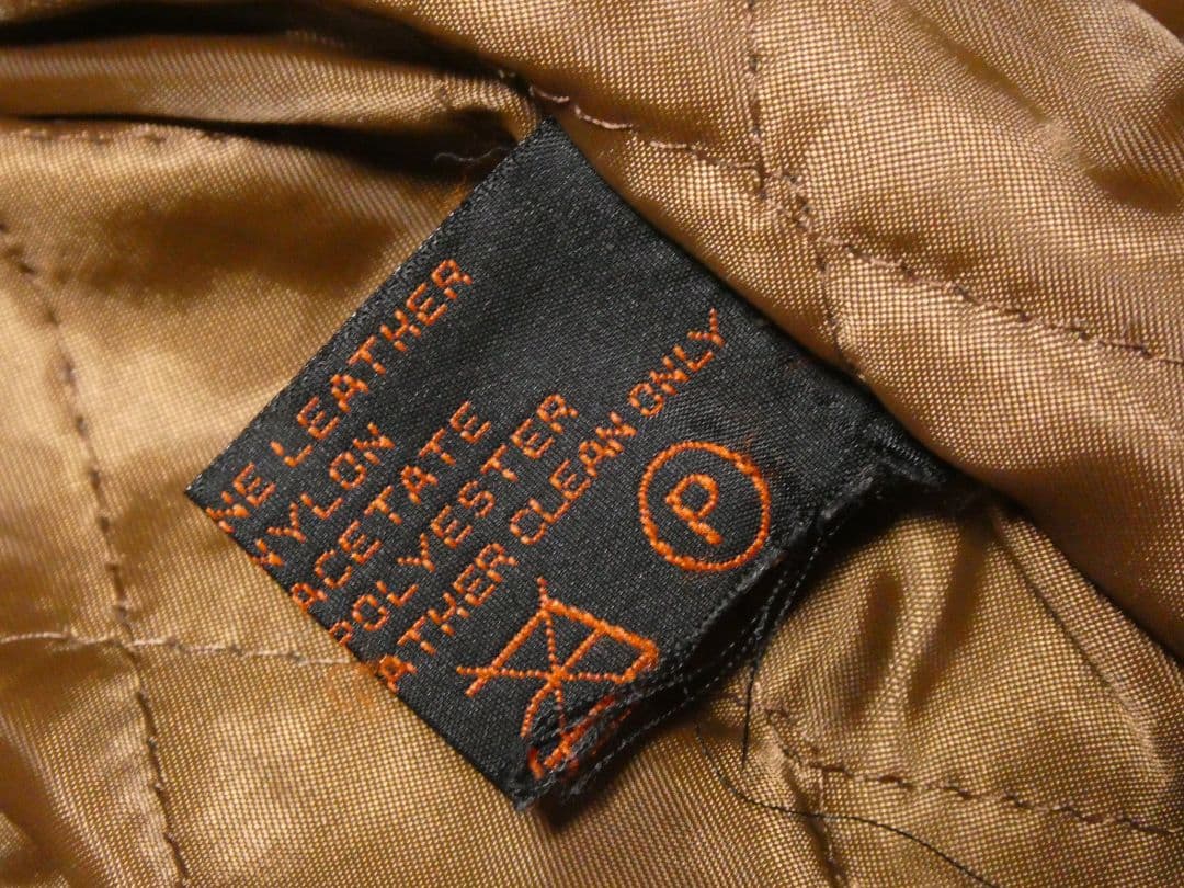 ステアハイド＆TALON！1970年代レプリカ！SQUADRONシングルレザー