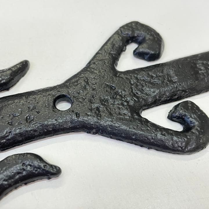 イギリスカークパトリック アイアンヒンジ 飾りヒンジ 蝶番2本のペア