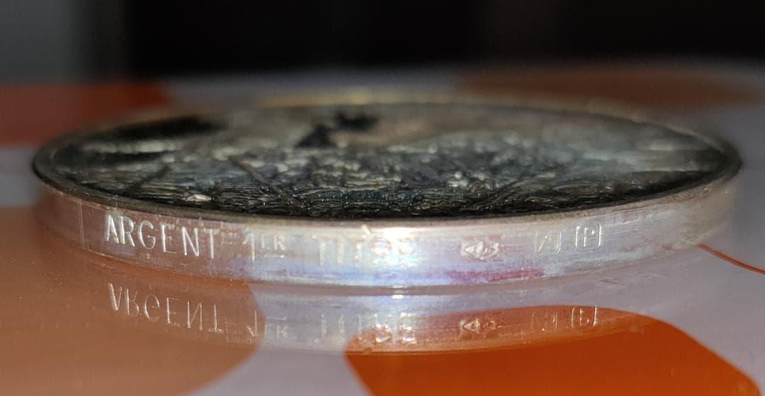 Franklin Mint フランスの 銀貨 portrait Charles