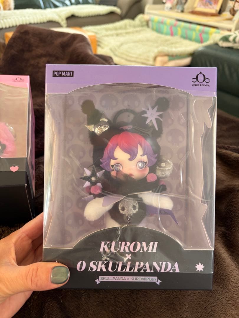 MY MELODY × SKULLPANDA ぬいぐるみ