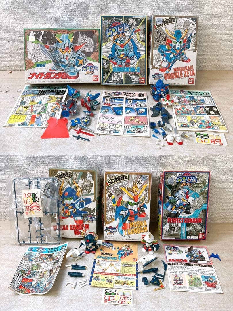 さ*♪様 昭和レトロプラモデル玩具まとめ●ガンダム メカ生体ゾイド 聖闘士星矢