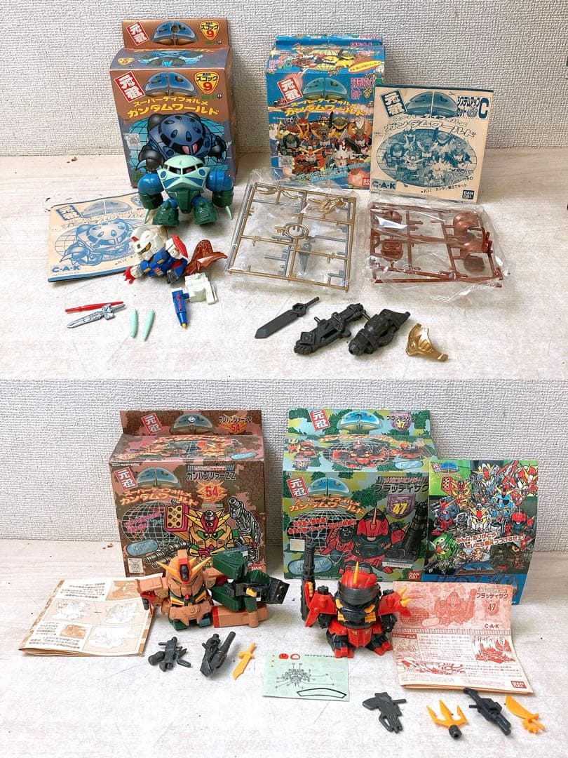 さ*♪様 昭和レトロプラモデル玩具まとめ●ガンダム メカ生体ゾイド 聖闘士星矢