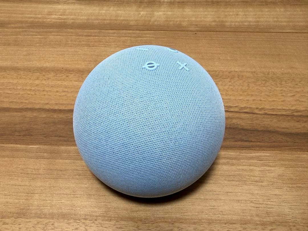 Echo dot 第5世代 with clock 時計付 クラウドブルー