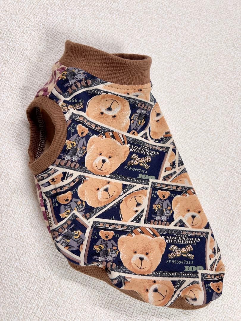 ●犬服●ハンドメイド 胴38 NO.574