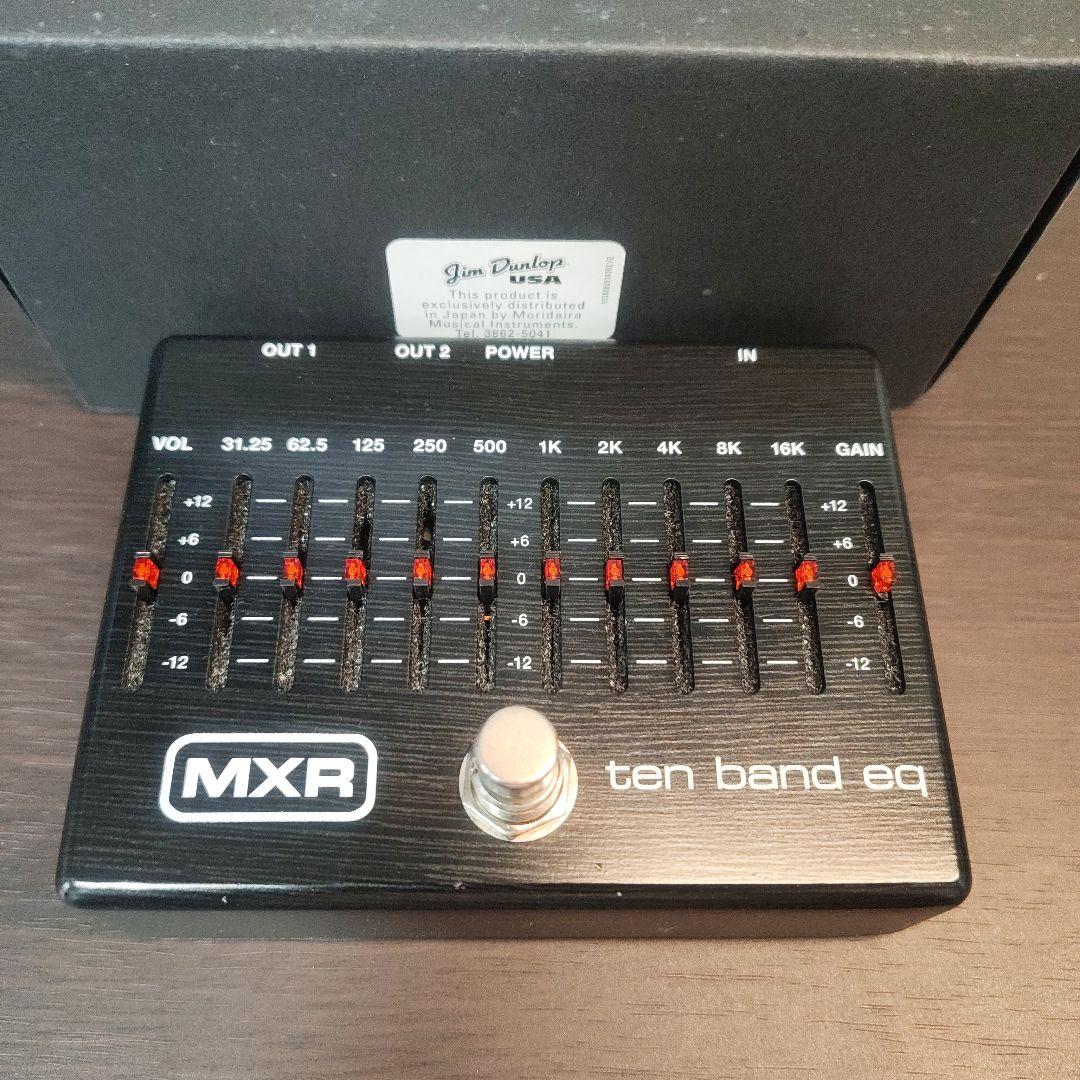 ギター MXR M108SE TEN BAND EQ Limited Ebony