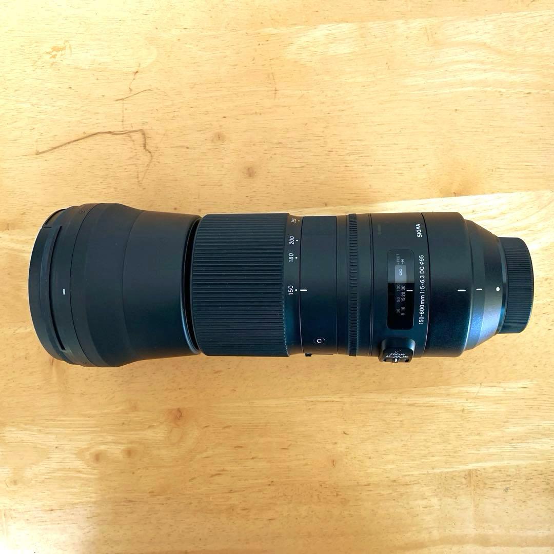 シグマ150.-600mm F5-6.3 DG HSM （ニコンFマウント用）