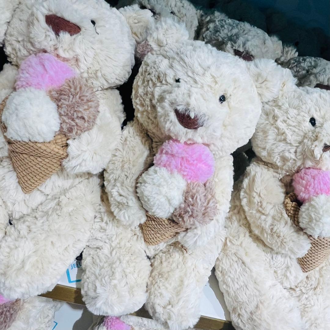 【ニューヨーク限定】ジェリーキャット♡アイスクリームベア♡ぬいぐるみ♡新品未使用