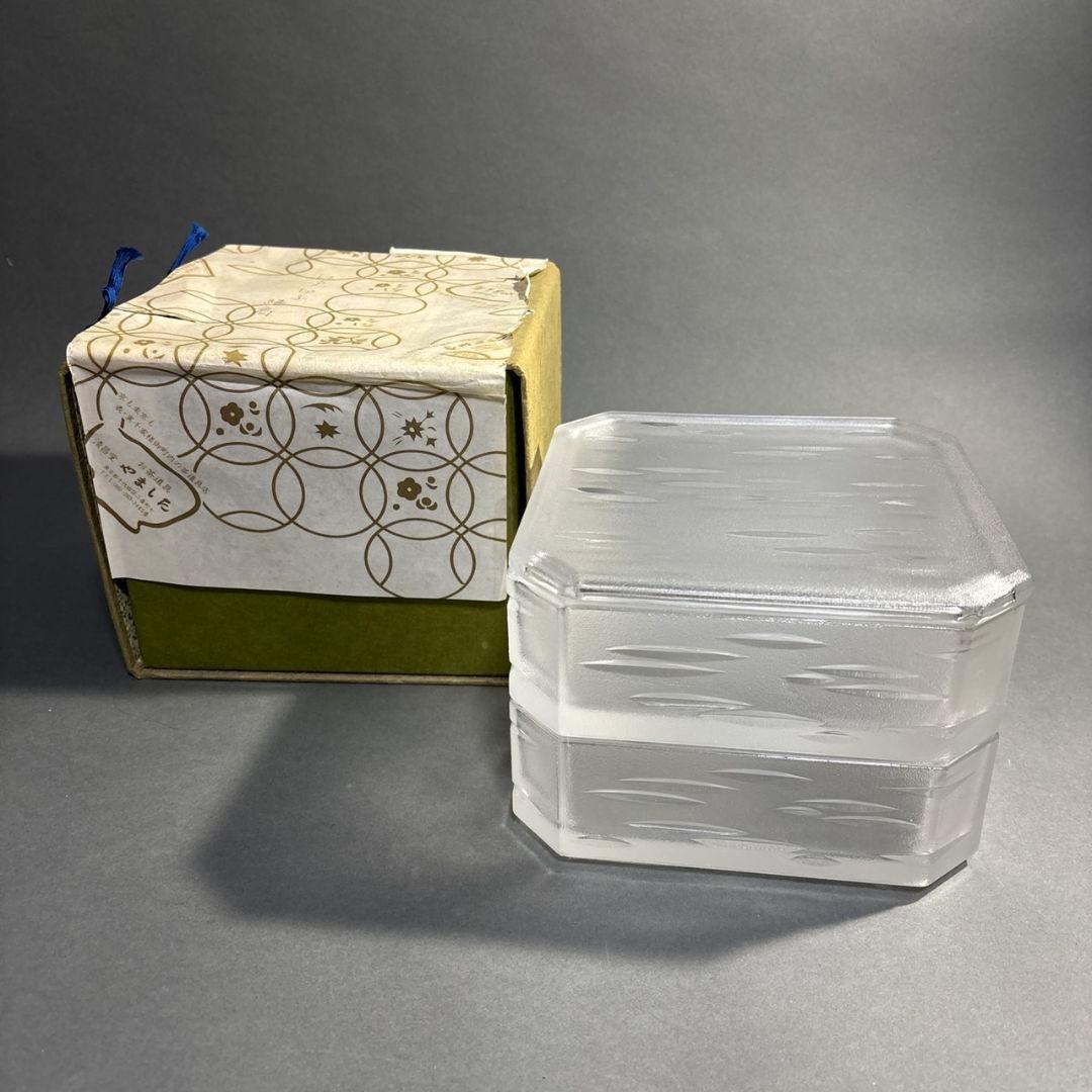 江戸切子　義山　縁高