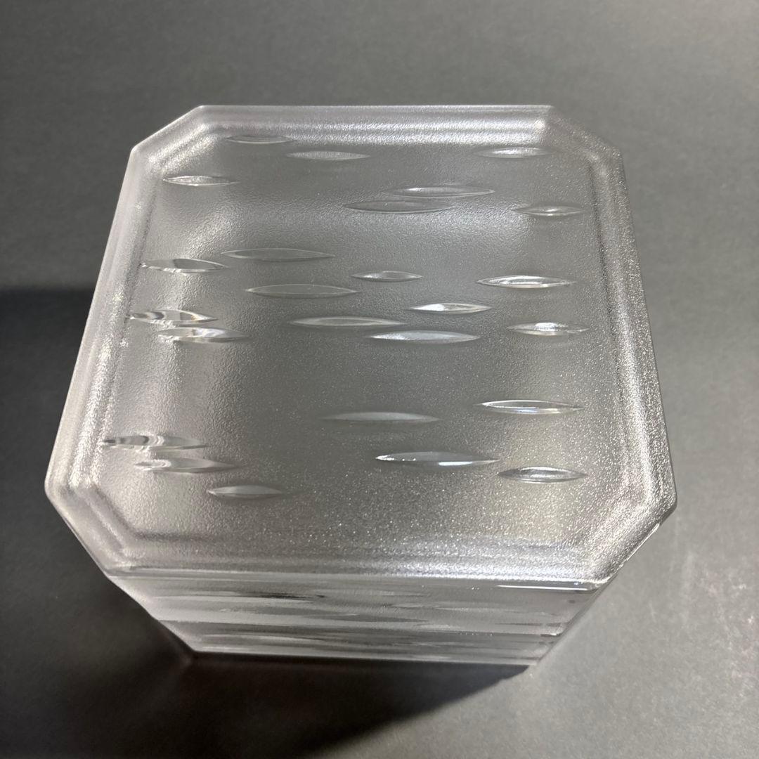 江戸切子　義山　縁高