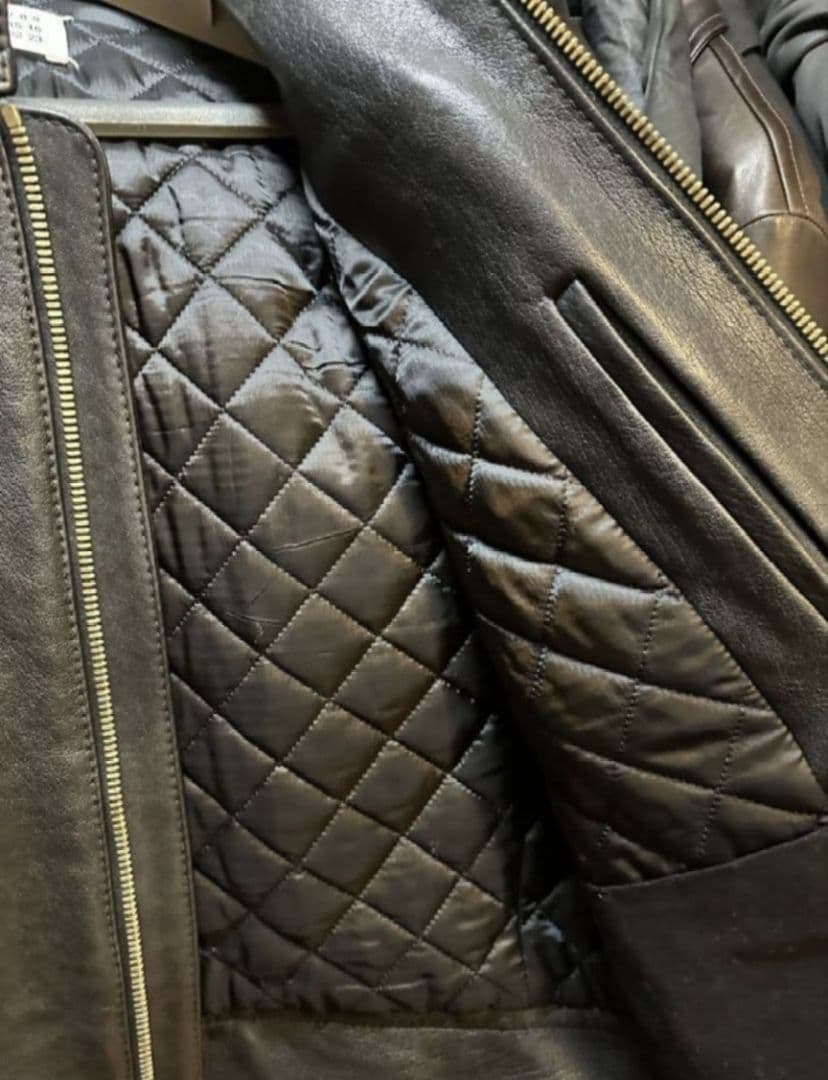 【そら】マルジェラ ハの字ライダース 15AW ゴールドジップ 特別仕様