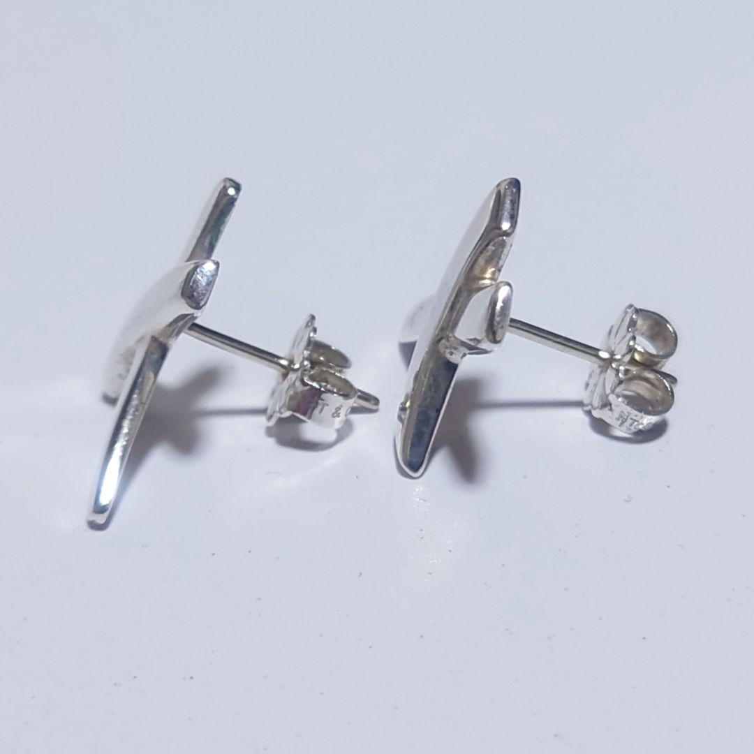 未使用に近い ティファニー ピアス グラフィティキス 両耳 パロマピカソ 925