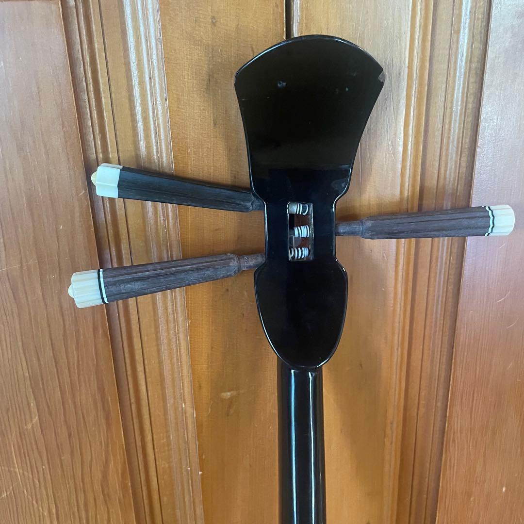 沖縄三線蛇柄 人工皮革