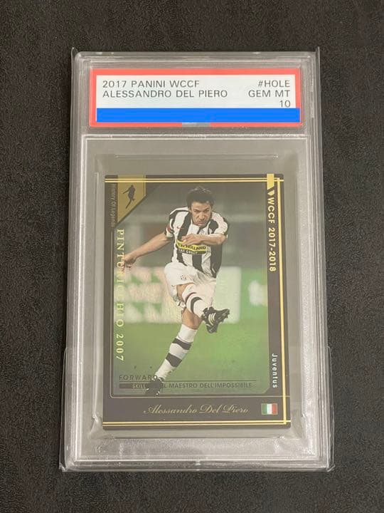 WCCF デル・ピエロ 17-18 HOLE PSA10