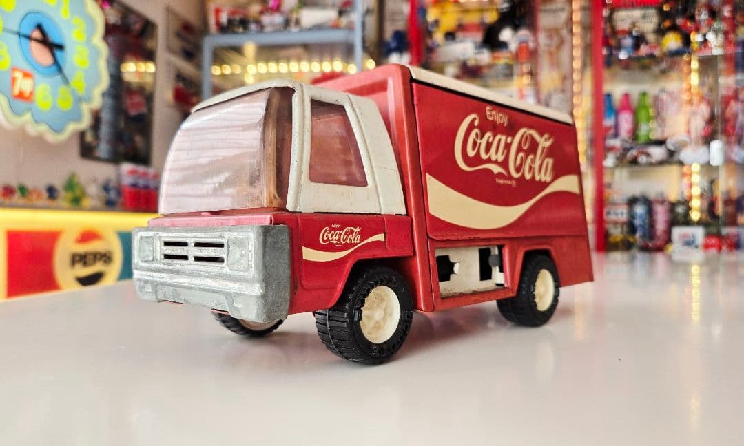 コカ・コーラ　ブリキトラック　coca cola buddy L