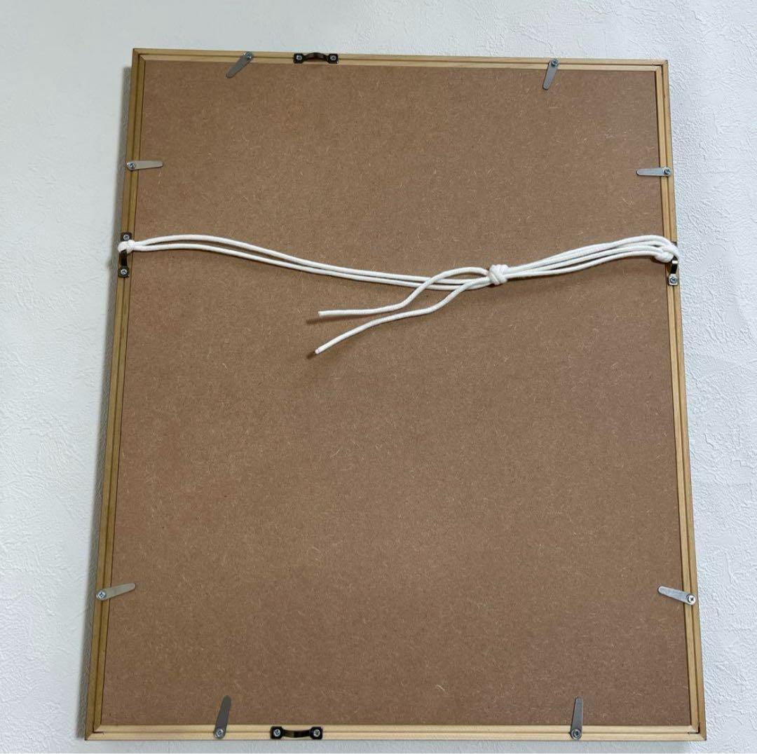 徳力富吉郎作　木版画　祇園祭　七月十七日　額付　ピン付き