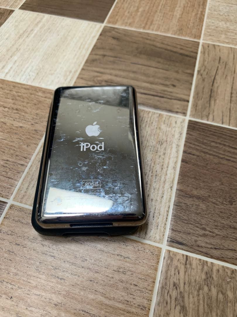 iPod ブラックモデル USBケーブル付き 80GB