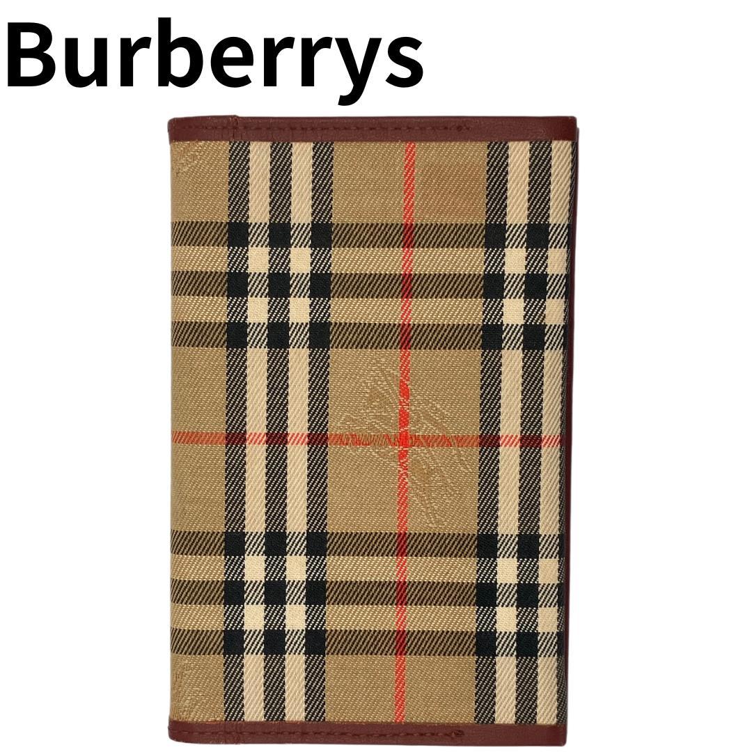 BURBERRY バーバリー 6穴 システム手帳 カバー ノバチェック