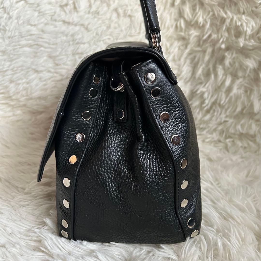 【専用ページ】未使用級　ザネラート2way ポスティーナブラックショルダーバッグ