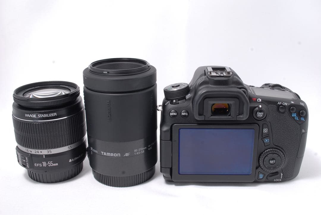 極美品◆Canon EOS 70D◆Wレンズセット◆ショット数新品級2200回！
