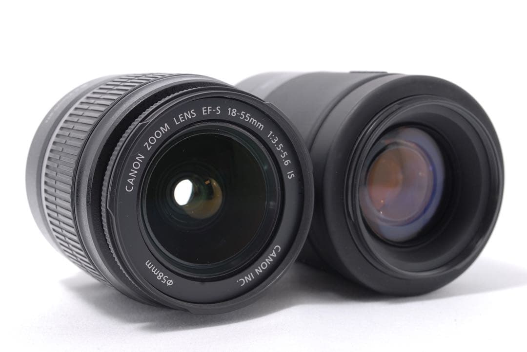 極美品◆Canon EOS 70D◆Wレンズセット◆ショット数新品級2200回！