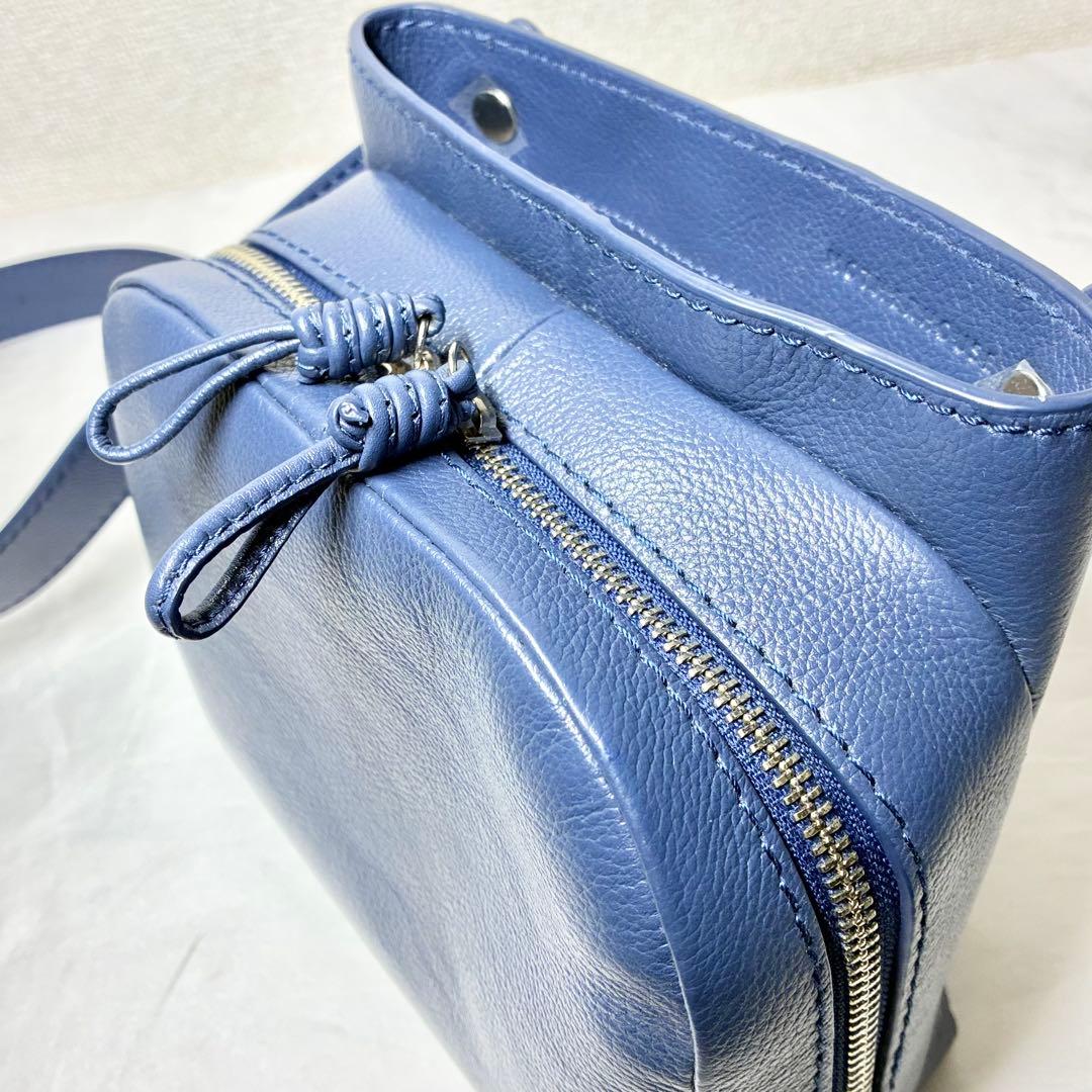 【未使用】　マザーハウス　ソラ ２ ウェイ ショルダー M ブルー　現行品　新型