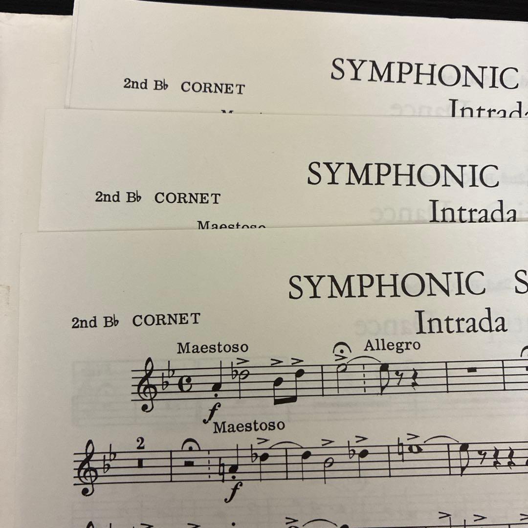 SYMPHONIC SUITE 吹奏楽・楽譜セット（スコア&パート譜）