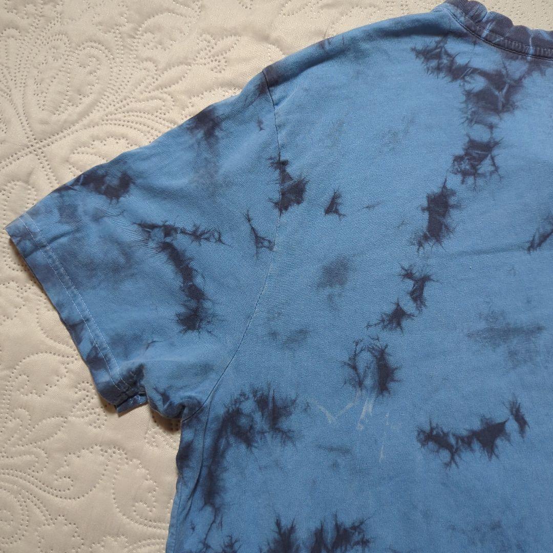 激レア　ナルトvsサスケ　最終決戦　ヴィンテージ　タイダイ　tシャツ　M　疾風伝