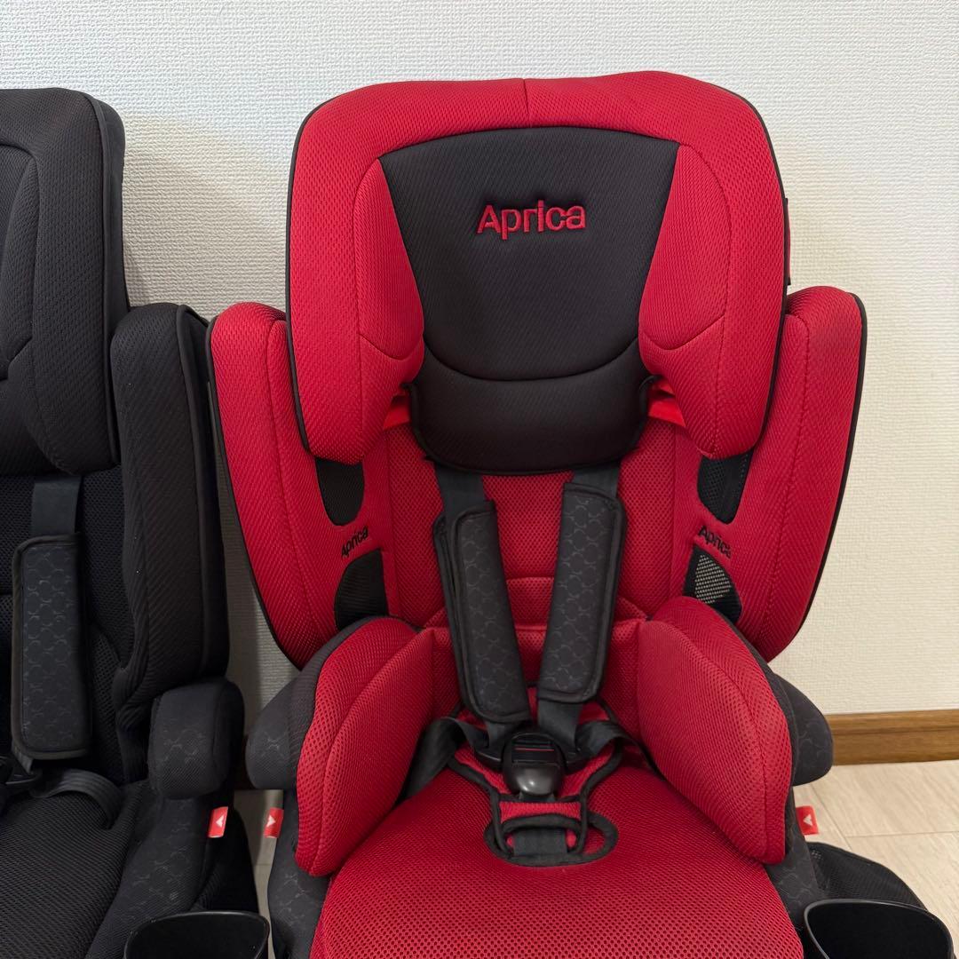 【美品】２つセットAprica アップリカ エアグルーヴプラス ジュニアシート