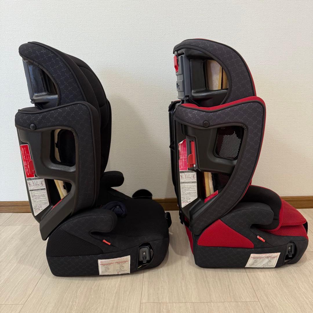 【美品】２つセットAprica アップリカ エアグルーヴプラス ジュニアシート