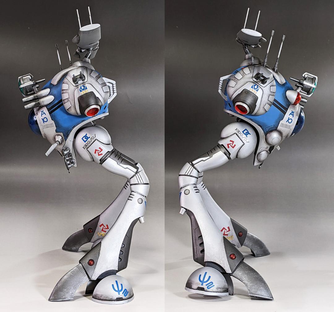 プラモデル　ハセガワ　1/72 リガード／偵察型（超時空要塞マクロス）組立塗装済