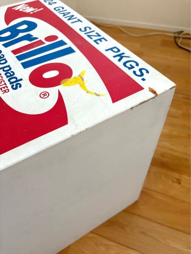 1990年代 アンディウォーホル Brillo Box ブリロボックス木製