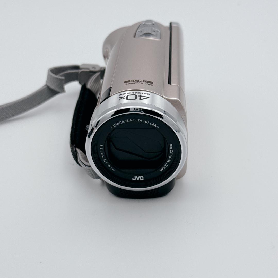 【美品】JVC Everio フルハイビジョンビデオカメラ GZ-E180-N