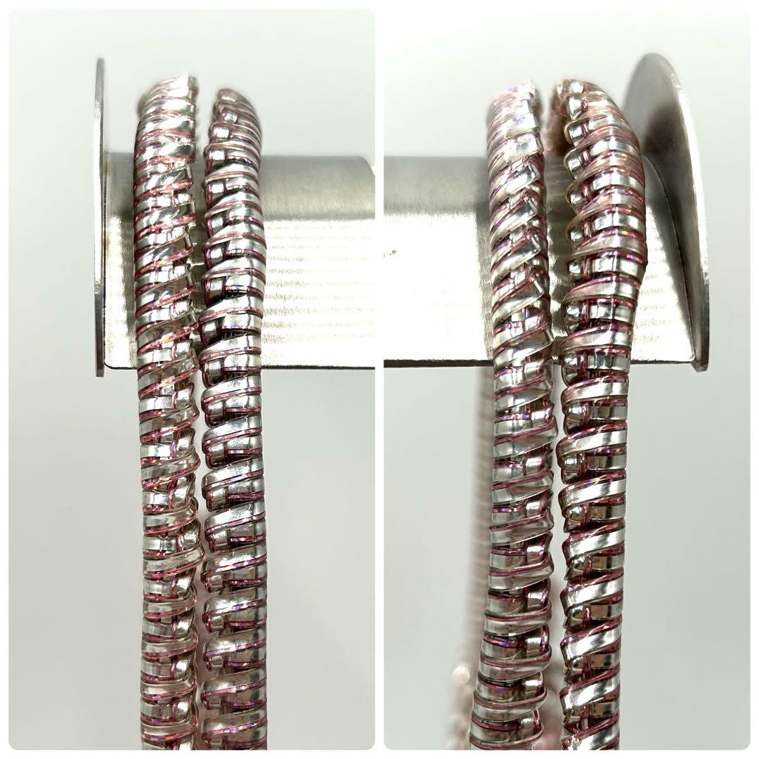 【極美品】アンテプリマ スタンダードスクエア ピンクシルバー ハンドバッグ