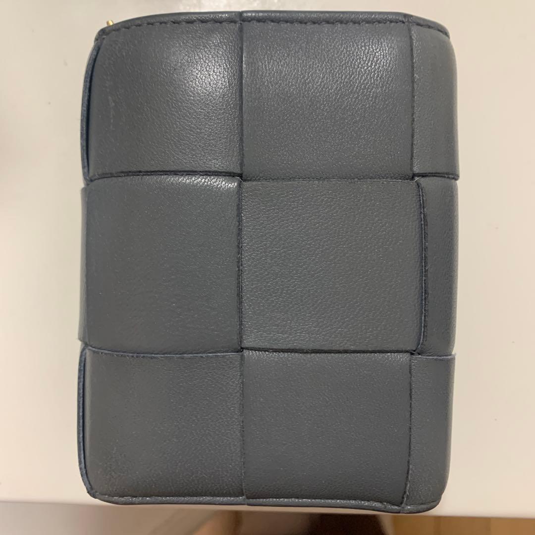 【美品】BOTTEGA VENETA マキシイントレチャート 三つ折り財布