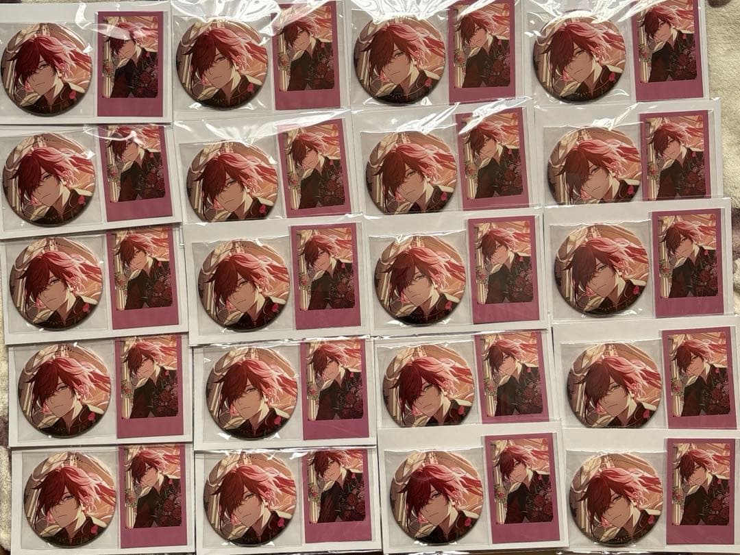 ローレン　2025バースデー　箔押し缶バッジ&チェキ風カード 10セット①