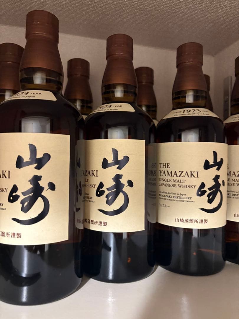 山崎ウイスキー 700ml 4本