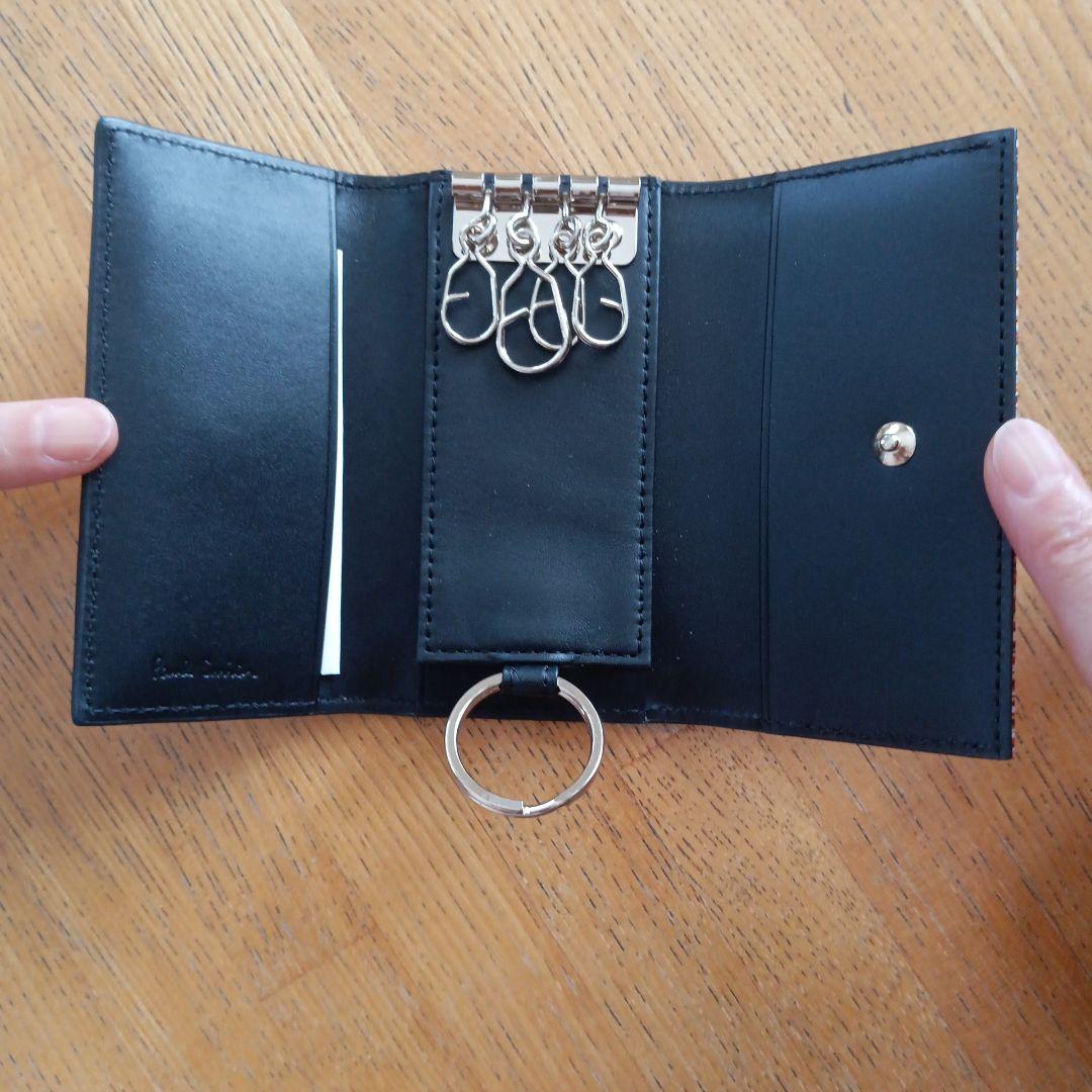 「ゆう」【新品未使用】Paul Smith ブラックキーケース 本革