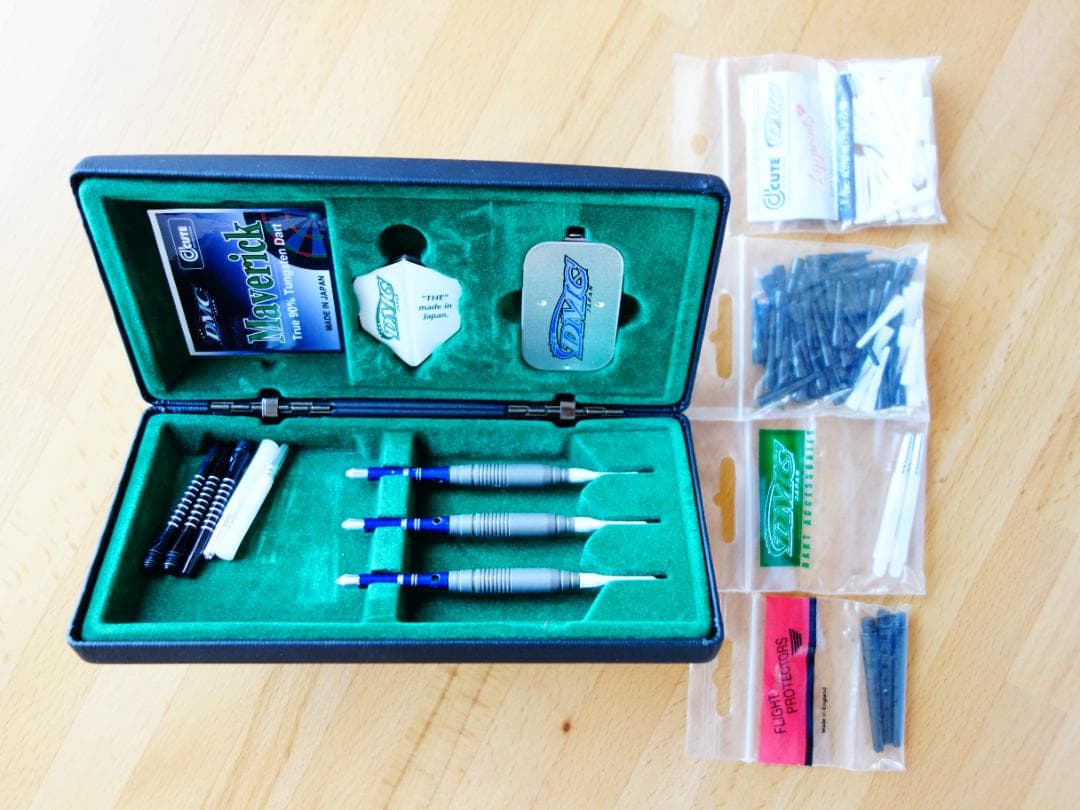 ♪送料込み♪ DMC Maverick ダーツ バレル シャフト＆チップ セット