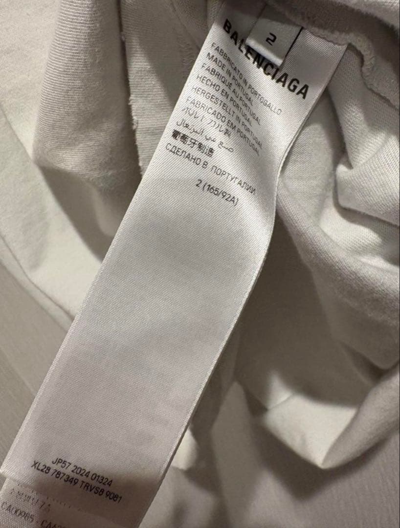 年末限定値下げ　Balenciaga draw down tシャツ