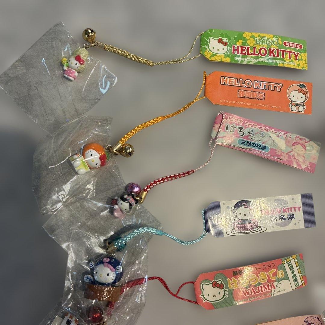 【売り切りレア】ハローキティ 限定 ご当地ストラップ 13個 セット