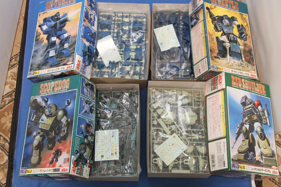 AT★スナッピングタートル＆ダイビングビートル＆スコープドッグ＆レッドショルダー