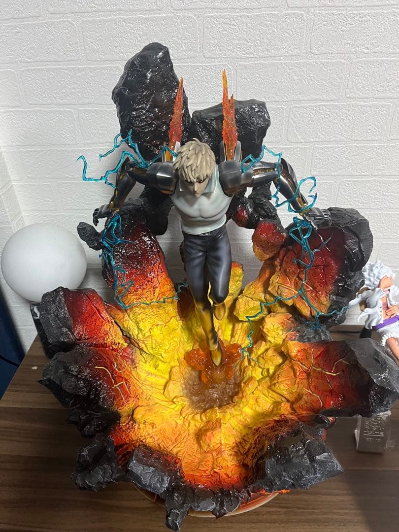 ワンパンマン 鬼サイボーグ ガレージキット ガレキ スタチュー④