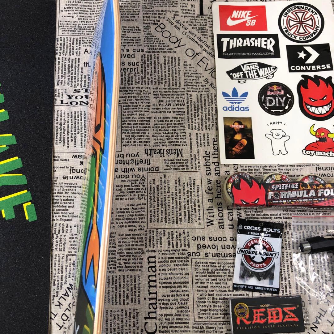 TOY MACHINE スケボー スケートボード スケボーセット 8.0