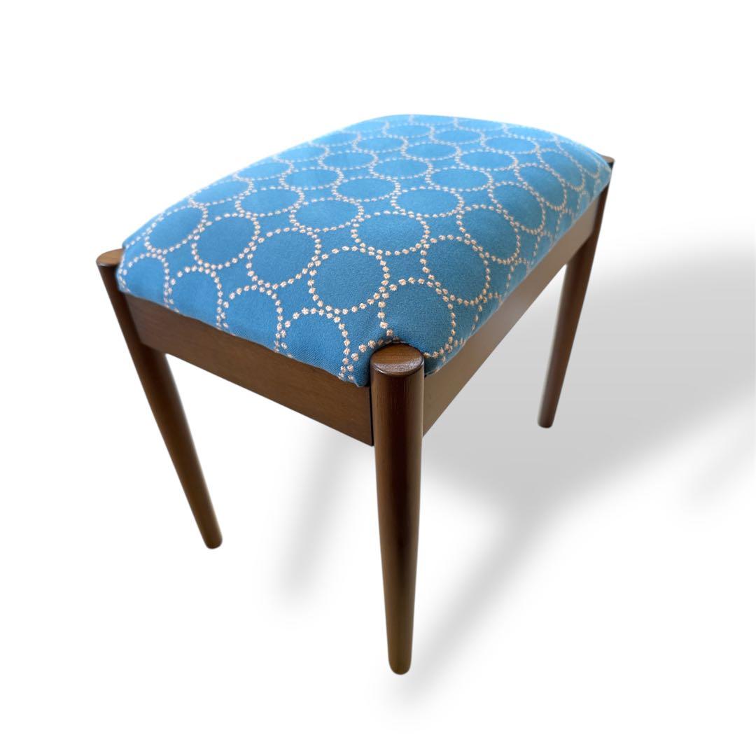 限定　ミナペルホネン　スツール　イス　椅子　オットマン　ブルー　新品未使用　家具