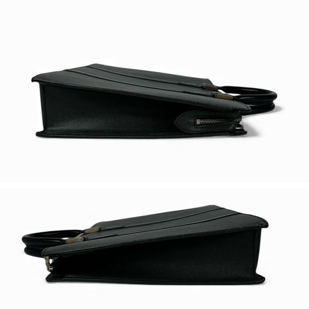 【極美品】ルイヴィトン タイガ ビジネスバッグ 黒 ブリーフケース 営業鞄 本革